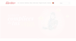 Desktop Screenshot of manufacturasinfantiles.com